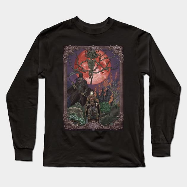 The Hunter's Dream Long Sleeve T-Shirt by alefarfer